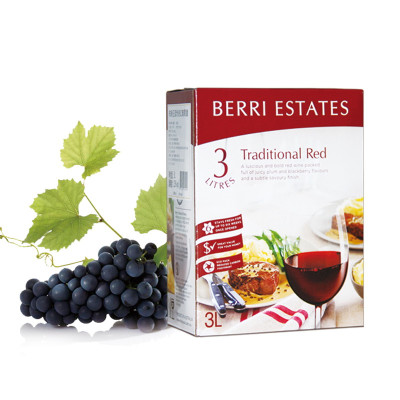 柏琍庄园 传统红葡萄酒3L 澳大利亚原装进口