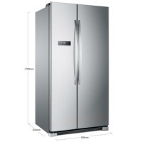 Haier海尔 BCD-648WDBE 风冷无霜 对开门冰箱 一级节能 电脑控温双循环  648升大容积