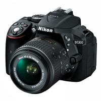 Nikon尼康 D5300 单反套机 (AF-S DX 18-55mm f/3.5-5.6G VR II 尼克尔镜头)黑色