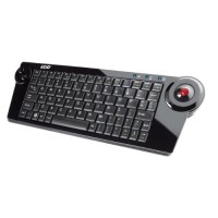 AZIO红刃 KB351RT 无线RF多媒体键盘--带轨迹球 黑色 三年质保
