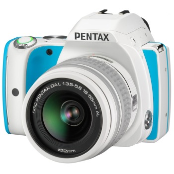 PENTAX宾得 K-S1 DAL 18-55mm F3.5-5.6 单反套机 蓝奶油苏打 (KS1)