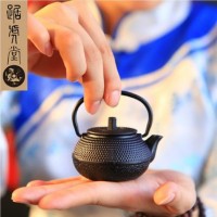踞虎堂 迷你小铁壶满天星铸铁壶茶宠茶道铁壶茶具配件