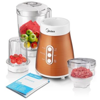 Midea美的 WBL25A36 智能搅拌机料理机果汁机绞肉机辅食
