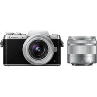 Panasonic松下 Lumix DMC-GF7 微型单电双镜套机 银色(12-32mm+35-100mm 手动变焦 GF6升级版 DMC-GF7WGK-S)