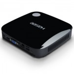 HASEE神舟 Mini PCS-B 迷你台式主机(英特尔四核J1900/4G/128GB SSD/HD核芯显卡/千兆网卡/WIFI无线)黑色