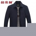 俞兆林 春装新款中年男士商务夹克外套上衣爸爸装茄克外套 6色可选