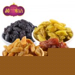 楼兰蜜语 新疆吐鲁番4色葡萄干225g*4包 共900g