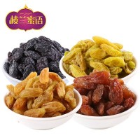 楼兰蜜语 新疆吐鲁番4色葡萄干225g*4包 共900g