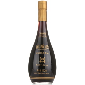 加加 原酿造酱油 450ml