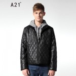 今日10:00点抢!以纯A21 秋装男装两面穿棉衣外套 男士时尚休闲棉衣7331121500
