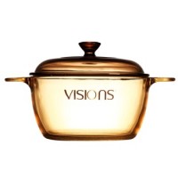 VISIONS康宁 1.5L晶彩透明玻璃汤锅VS-1 1/2CN