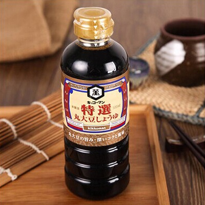 龟甲万 特选丸大豆减盐酱油