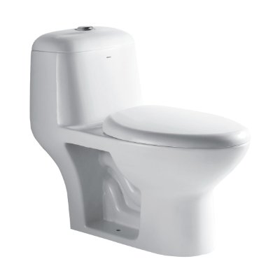 Bolina 航标 卫浴坐便器坑距400 喷射虹吸式超节水超静音防臭缓降马桶 连体座便器 W1102