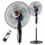 Konka康佳 电风扇KF-40L02 家用遥控落地扇 静音台立式风扇节能摇头电扇