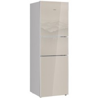 SIEMENS西门子 KK28A48S0W 260升 三门冰箱 真空零度(浅金色流纹)BCD-260(KK28A48S0W)