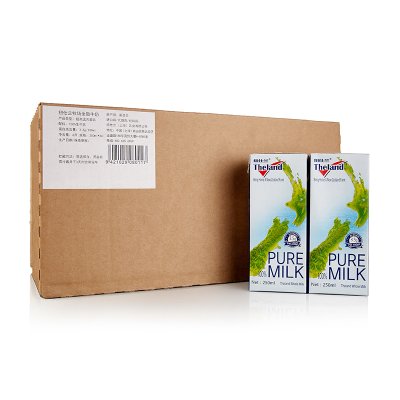 新西兰进口!Theland纽仕兰 全脂牛奶250ml*24盒(家庭装)