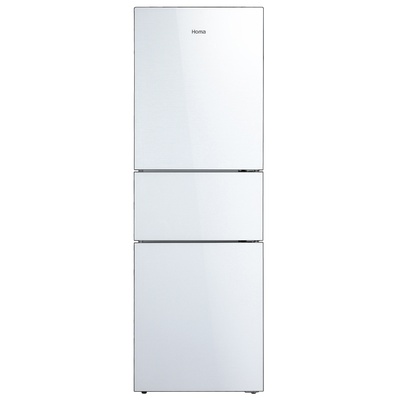 Homa奥马 BCD-203DEDC 203升L 三门冰箱(白色)