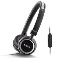 EDIFIER 漫步者 音质优秀的便携头戴式手机耳机 H650P(摩卡黑)