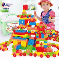 SHINY STAR小巨星 儿童大颗粒塑料拼插积木宝宝早教力拼搭男女孩玩具3-6周岁