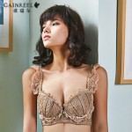 歌瑞尔 性感蕾丝聚拢侧收调整型文胸 内衣 洁梦娜