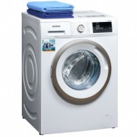 SIEMENS西门子 XQG70-WM10N0600W 7公斤 变频 滚筒洗衣机 低噪音 防过敏功能 一键自清洁(白色)