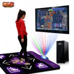 舞状元 单人电脑专用中文高清运动减肥跳舞机 发光超厚跳舞毯30mm