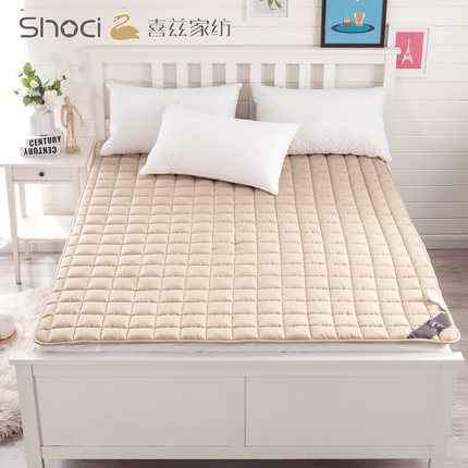 shoci喜兹 折叠水洗防滑单双人榻榻米床垫床褥子 4色可选
