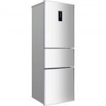 MeiLing美菱 BCD-220E3C 220升 三门冰箱 电控控温 节能保鲜 省电静音 (亚光银)