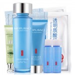MEIFUBAO美肤宝 水润防晒套装(洁面膏75ml+水30ml*2+乳120ml+防晒40ml+面膜25ml*2)(赠品随机)