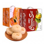 ABD 泰国原料越南风味榴莲饼 芒果饼1000g 新鲜饼干酥 糕点 零食小吃