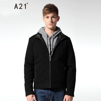 今日10:00点抢!以纯A21 秋装男装两面穿棉衣外套 男士时尚休闲棉衣7331121500