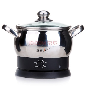 LIKE立客 LK-Z108 多功能电热锅(不锈钢) 1L