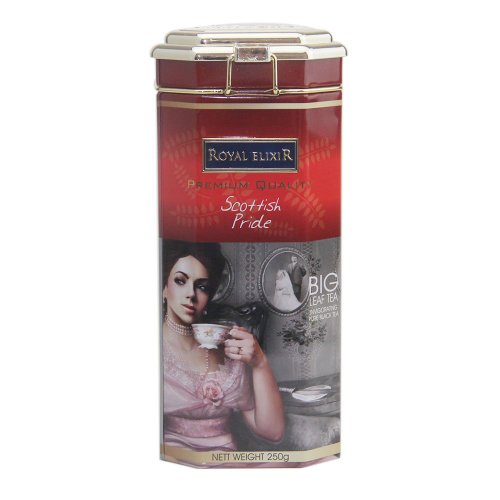 Royal Elixir 亚锡 苏格兰风味大叶红茶罐装250g(斯里兰卡进口)