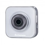 Lenovo联想 MV60行车记录仪1296P 高清广角 自带电池 带WIFI 一机多用 象牙白