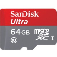 SanDisk闪迪 至尊高速移动MicroSDXC UHS-I存储卡 TF卡 64GB Class10 读速80Mb/s
