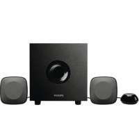 Philips飞利浦 SPA1315 电脑音箱 2.1声道小音响 音质好 大品牌 功能多 体积小 线控