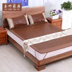 玉竹 夏凉席折叠麻将席学生碳化麻将凉席单双人竹席 19款可选