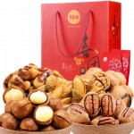 百草味 坚果干果礼盒 喜团圆大礼包 1.508kg/盒