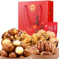 百草味 坚果干果礼盒 喜团圆大礼包 1.508kg/盒