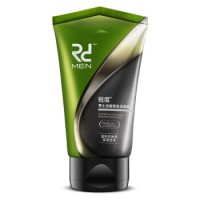 DUNK锐度 男士活碳柔珠洁面乳 100ml(磨砂颗粒 温和去角质除黑头) 洗面奶