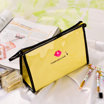 点点集 女式防水化妆包 韩版饰品大容量收纳包 旅行洗漱包  纯色时尚收纳用品 6色可选