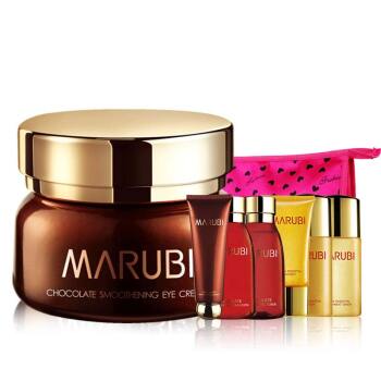 丸美 巧克力丝滑眼乳霜25g (送丝滑三件套小样+弹力三件套小样+化妆包)赠品随机 眼霜