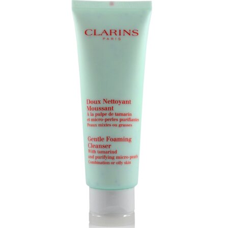 clarins娇韵诗 平衡泡沫洁面膏 油性皮肤125ml 法国原装进口