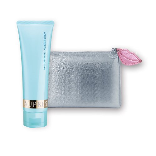 AUPRES 欧珀莱 涌泉润肌系列洁面膏125g+化妆包(进)