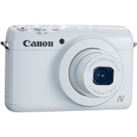 Canon佳能 PowerShot N100可翻转触摸式数码照相机(白色)