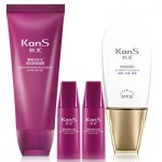 KanS韩束 无惧骄阳水润礼盒 (防晒乳SPF30(隔离·水漾·透薄)60ml+墨菊深度保湿氨基酸洁面乳80ml+墨菊深度补水露)