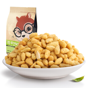 三只松鼠 特产炒货 休闲零食 蟹黄味瓜子仁218g/袋
