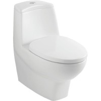 Villeroy&Boch 德国唯宝 欧诺连体马桶地排305坑距普通缓降盖板 6680A001P