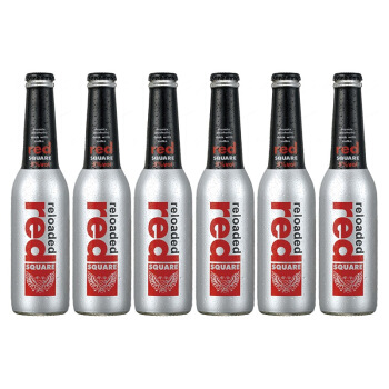 Red红广场 伏特加预调酒 混合水果味 鸡尾酒 270ml 6支装 整箱