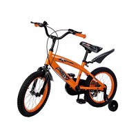 Barbie芭比 儿童自行车风火轮炫酷系列童车 16寸 橙色 BCX31068-H